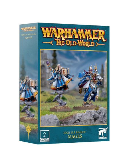 Games Workshop - Warhammer Magos Altos Elfos - 2 Miniaturas