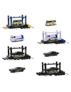 Set de Modelos de Coches M2 Machines 4 Piezas 1/64