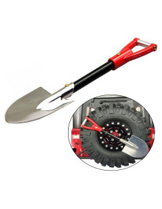 Pala metálica decorativa ShareGoo 10 cm para coche RC
