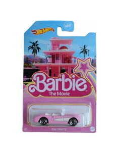 Coche de Colección Hot Wheels Barbie Corvette 1956 Die-Cast