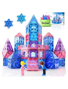 Bloques Magnéticos de Diamante Soyee - Juguete Creativo 58 Piezas