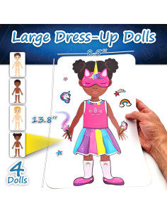 Libro de Pegatinas Reutilizables HMmagnets - 370 Pegatinas 2