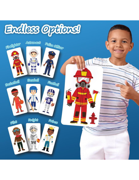 Libro de Pegatinas Reutilizables HMmagnets - 370 Pegatinas