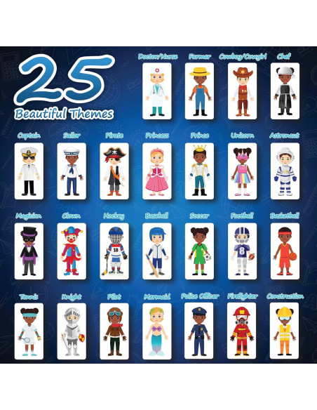 Libro de Pegatinas Reutilizables HMmagnets - 370 Pegatinas