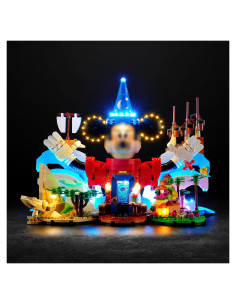 Luz LED Vaodest para Set Lego 21352 Magia Disney
