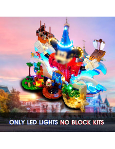 Luz LED Vaodest para Set Lego 21352 Magia Disney 2