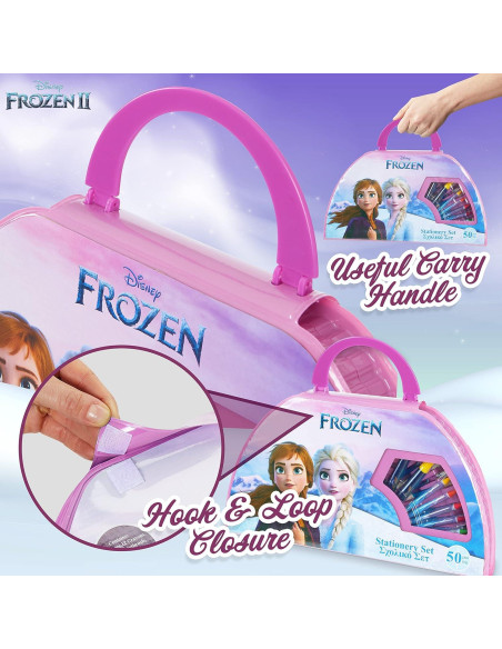 Juego de lápices de colores Disney Frozen 50 piezas