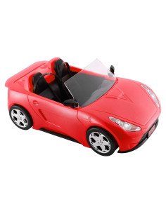Coche Convertible para Muñecas KeepRunning Rojo Brillante