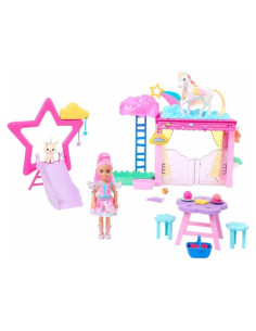 Muñeca Chelsea Barbie Un Toque de Magia con Establo y Accesorios