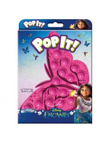 Juego de Burbujas Disney Pop It! Mariposa Buffalo Games