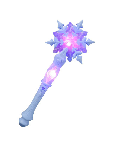 Varita de Nieve Brillante Toddmomy Azul con Sonido