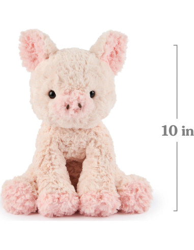 Cerdo de Peluche GUND Cozys 25,4 cm Rosa Suave