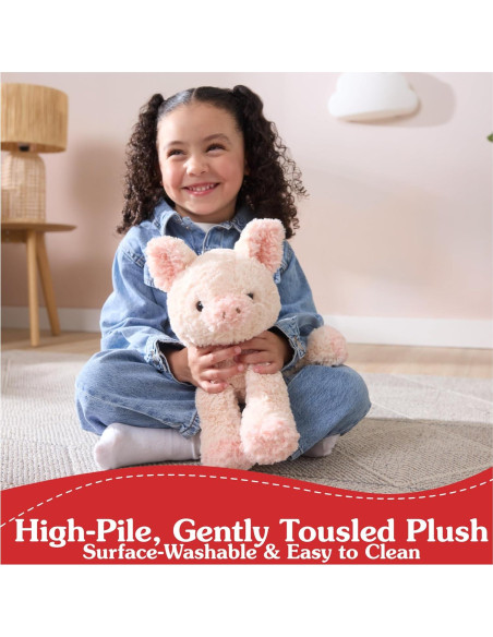 Cerdo de Peluche GUND Cozys 25,4 cm Rosa Suave