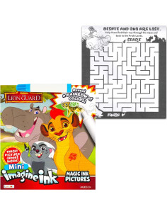 Conjunto de libros para colorear Lion Guard Crenstone 12 unidades 2