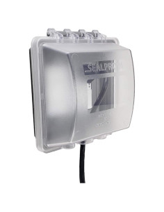 Cubierta de Salida a Prueba de Climas Sealproof 2-Gang Bloqueable