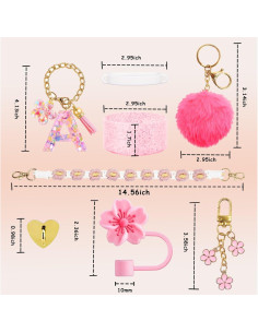 Accesorios para Taza Stanley Cup 30/40 oz XIANGYUAN - 11 Piezas 2