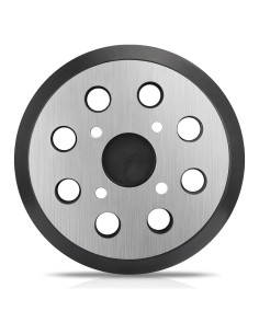 Almohadilla de Lijado 5" Gancho y Bucle Metal Ryobi 8 Agujeros