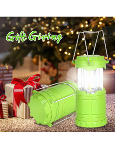 Linterna LED Verde Portátil SEAMAGIC 250 Lúmenes para Camping 2