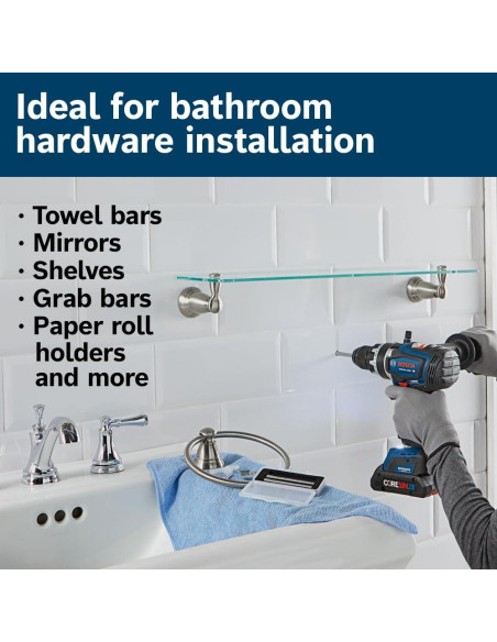 Broca de Diamante Bosch DDB12 1.27 cm para Porcelana y Azulejos