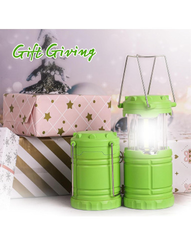 Linterna LED Verde Portátil SEAMAGIC 250 Lúmenes para Camping