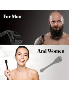 Rodillo Derma de Titanio 540 Wasali 0.3mm para Cara y Barba 2