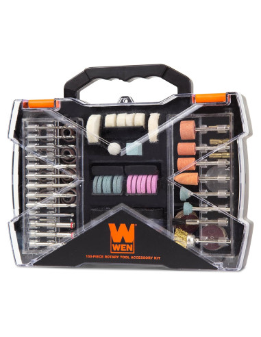 Kit de Accesorios WEN 230151A para Herramienta Rotativa 150 Piezas