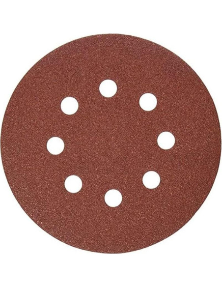 Lija de Órbita Aleatoria DEWALT DW4309 Grano 80 - 25 Unidades Lija de Órbita Aleatoria DEWALT DW4309 Grano 80 - 25 Unidades