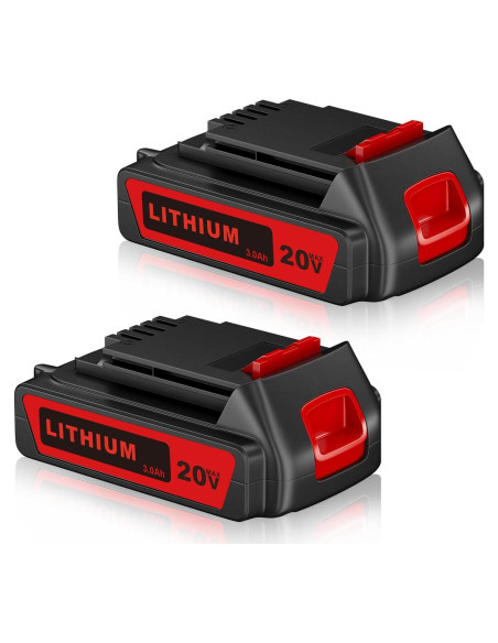 Batería de Reemplazo VANTTECH 20V 3000mAh para Black & Decker