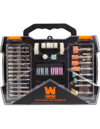 Kit de Accesorios WEN 230151A para Herramienta Rotativa 150 Piezas