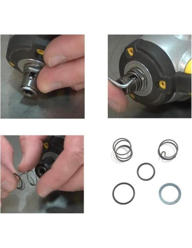 Kit de Resortes N078434 Hexlad1 para Llave de Impacto DCF885 DCF886