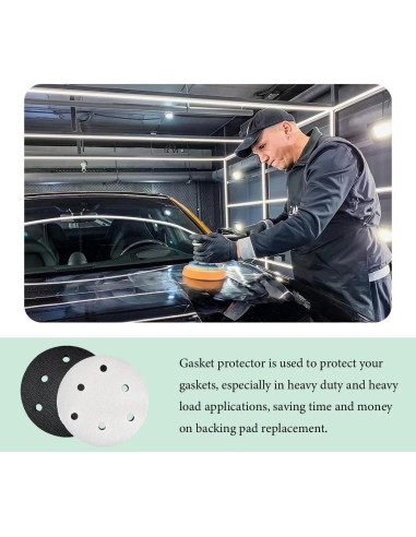 2 Almohadillas de Lijado Suave 12.5 cm DXNQ con Gancho