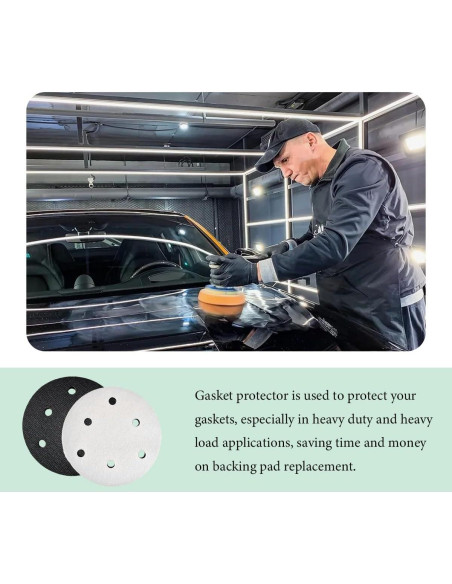 2 Almohadillas de Lijado Suave 12.5 cm DXNQ con Gancho