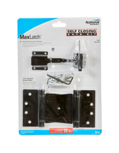 Kit de Cierre Automático National Hardware N343-475, Negro 2