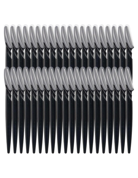 Cuchillas para Cejas CICINUJOY 40 Piezas Negro - Dermaplane