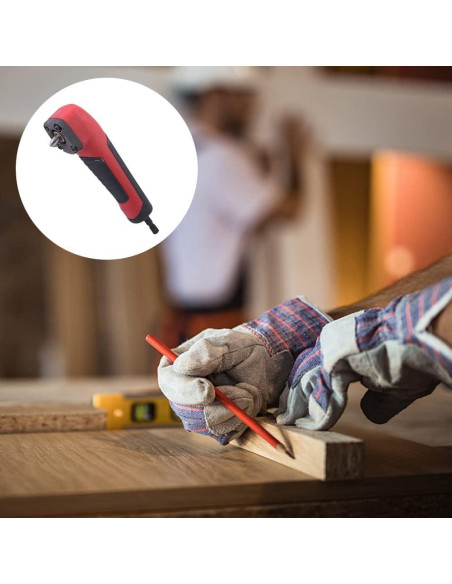 Adaptador de Ángulo Recto CALIDAKA 2pcs para Destornillador 18V