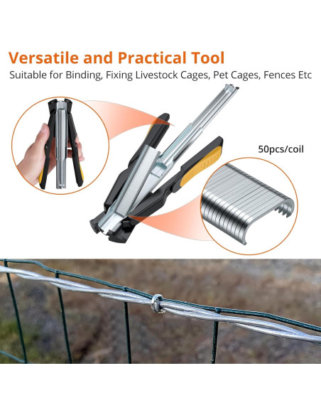 Pinza de Anillo de Cerdo Proster PST266 - 380.5g, SIN Clavos