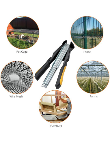 Pinza de Anillo de Cerdo Proster PST266 - 380.5g, SIN Clavos