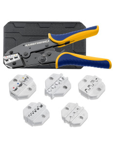 Juego de Herramientas de Crimpado 6PCS haisstronica - Ergonómico