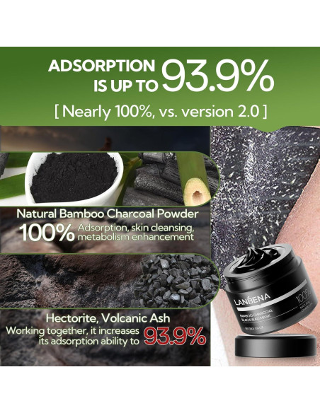 Set LANBENA 3 en 1: Tiras para Poros + Suero + Máscara