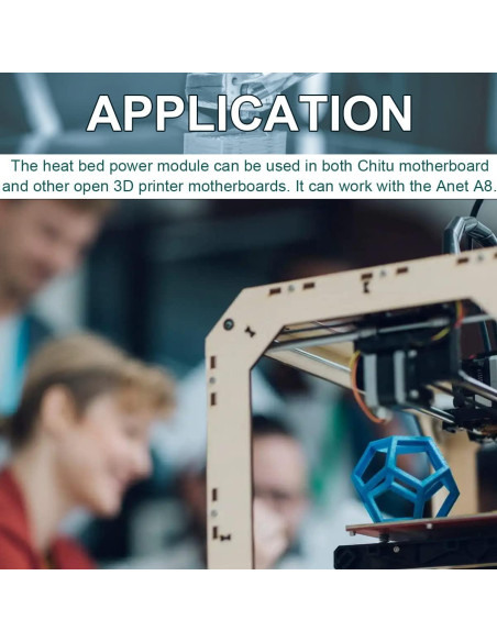 Módulo de Potencia de Cama Caliente DAOKAI 25A 2 Pcs