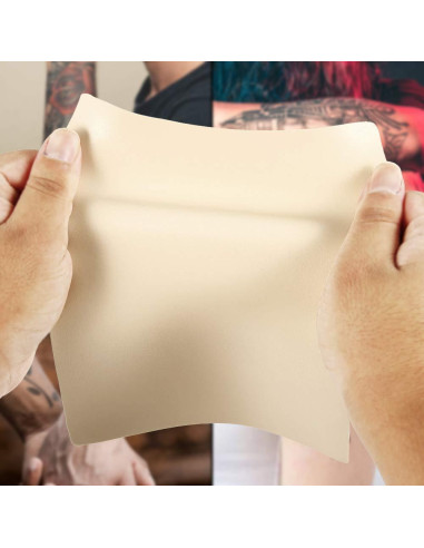 Piel de Práctica de Tatuaje Romlon 5Pcs 20.32x15.24cm Doble Cara