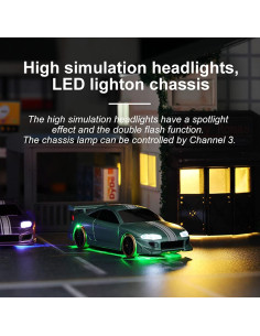 Coche RC Drift Turbo Racing 1:76 CALLPHA C62 Cian-Deriva 2