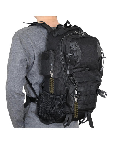 Tiradores de Cremallera Paracord Techion - Paquete de 4 Unidades