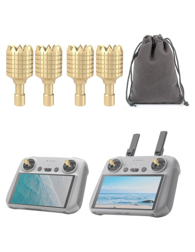 Palancas de Control Remoto LKTOP para DJI RC/RC2 - Oro