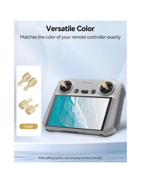Palancas de Control Remoto LKTOP para DJI RC/RC2 - Oro