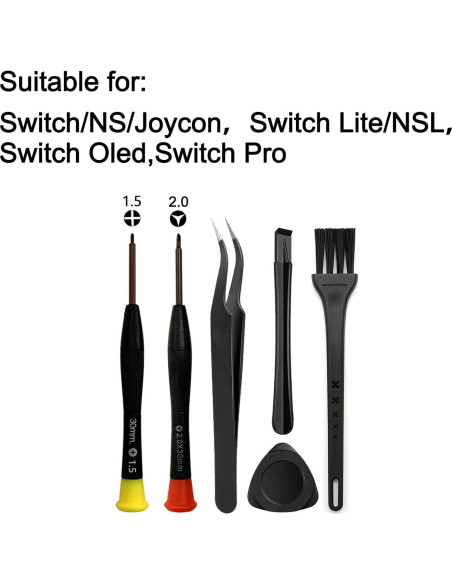 Kit de Herramientas de Reparación MYPUQIAO para Nintendo Switch