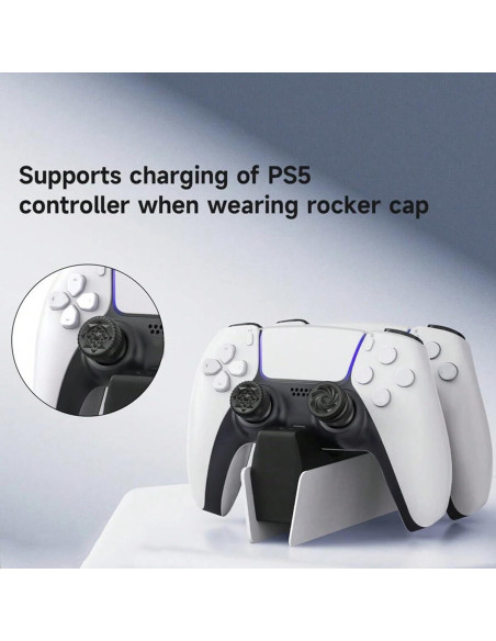 Extensor de Pulgar y Cubiertas de Silicona YOVDA para PS5/PS4