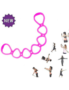 Banda de Resistencia Xemz 7 Anillos 61x12.5cm Silicona 2