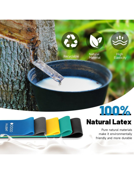 Bandas de Resistencia ROSAPOAR 5 Piezas 2.27-18.14 kg