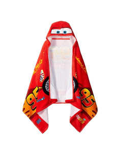 Toalla con Capucha Disney Cars Jay Franco 111,76x55,88 cm
